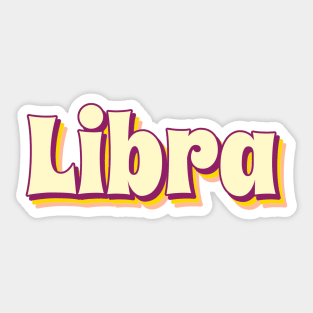 Libra Sticker